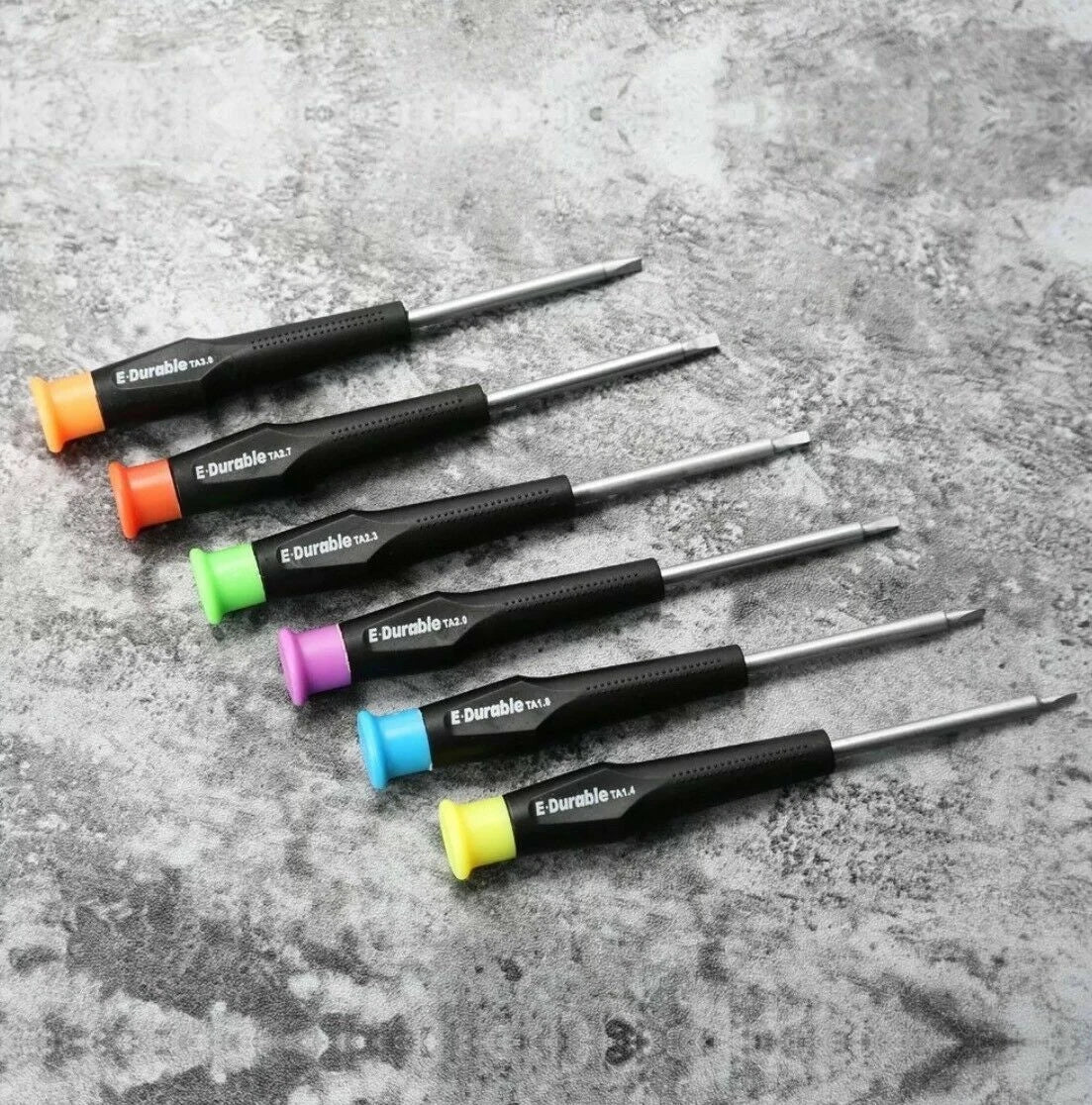 6pc Triangle Tipped Screwdriver Set for European die cast car models and toys