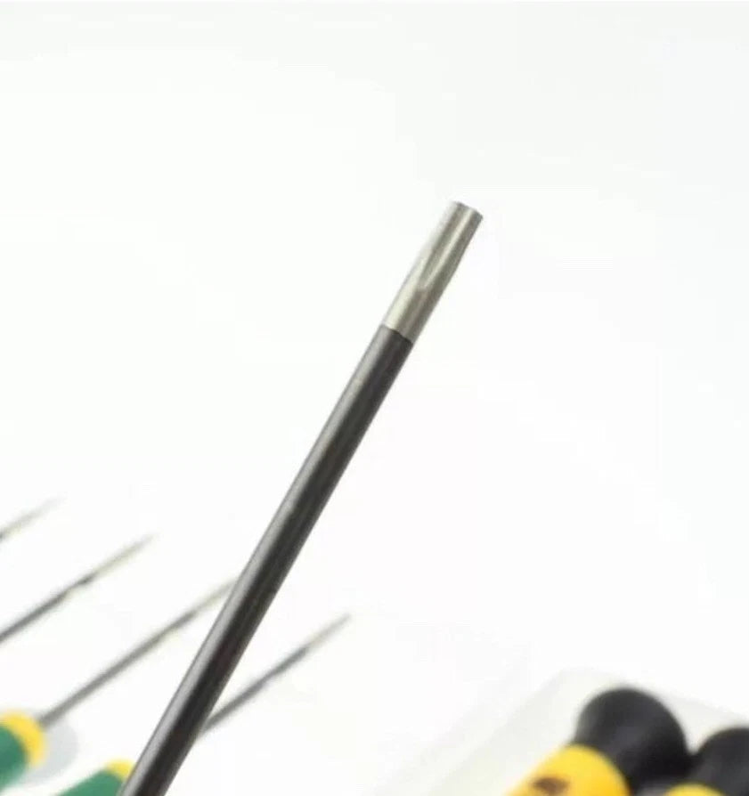 12PCS Screwdriver Tool Set With Torx T2 T3 T4 T5 T6 T8, Pentalobe 0.8 1.2 P5 P2