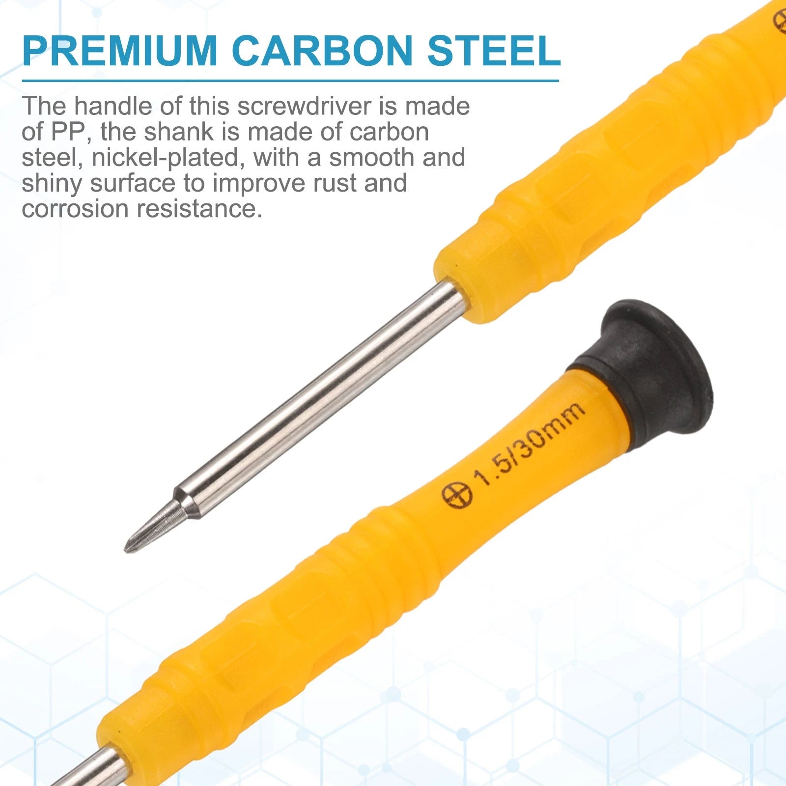 6pcs Small Screwdriver Set with Phillips Slotted Torx Star Y-type Magnetic