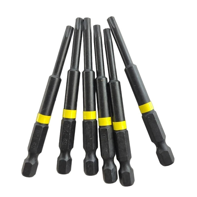 Driver Bit Tool Set 10Pcs High Adhesion for Secure Screwing Screwdriver