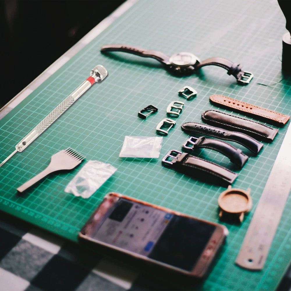 Flat Screwdriver Set Watch Repair Tools Glasses Repairing Kit Adjust