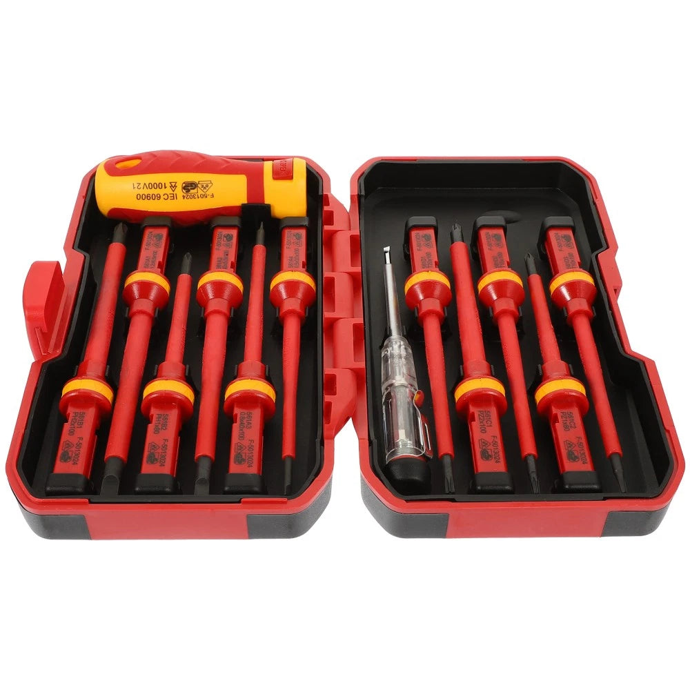 13 Pcs Insulating Screwdriver Set Insulated Electrical Tool Screwdrivers Repair