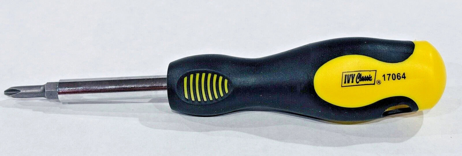 (6-Pack) 6 in 1 Screwdriver Set With Reversible Bit by Ivy Classic