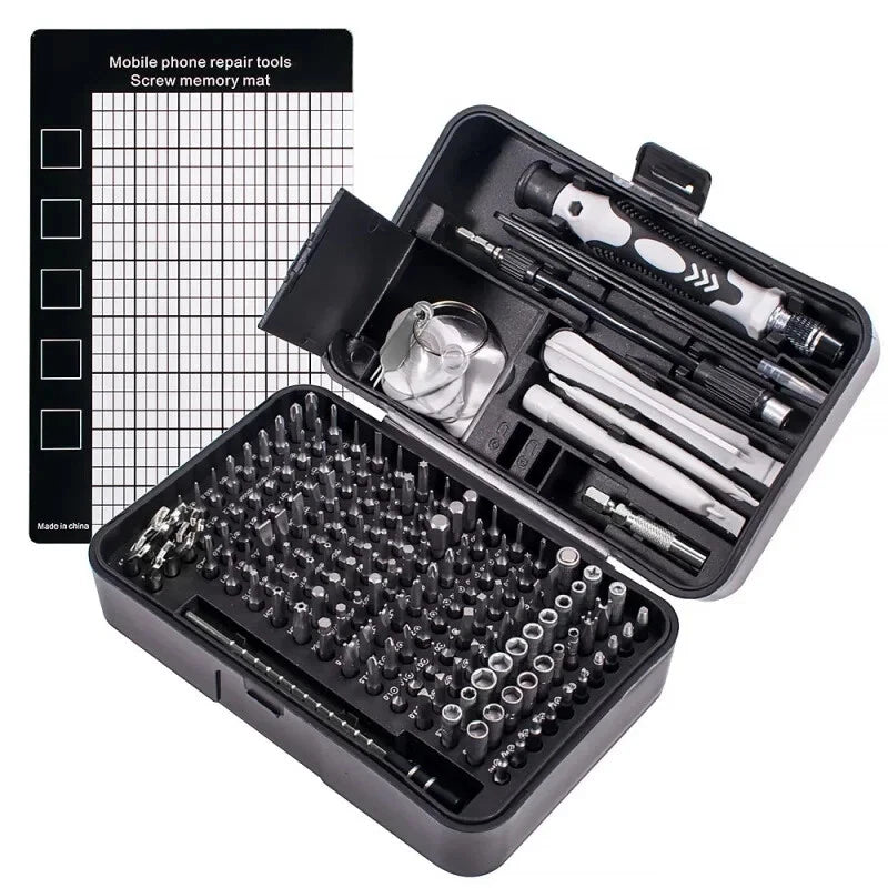 170 In1 Magnetic Screwdriver Bits Set Torx Phillips Screw Kit Electrical Wrench