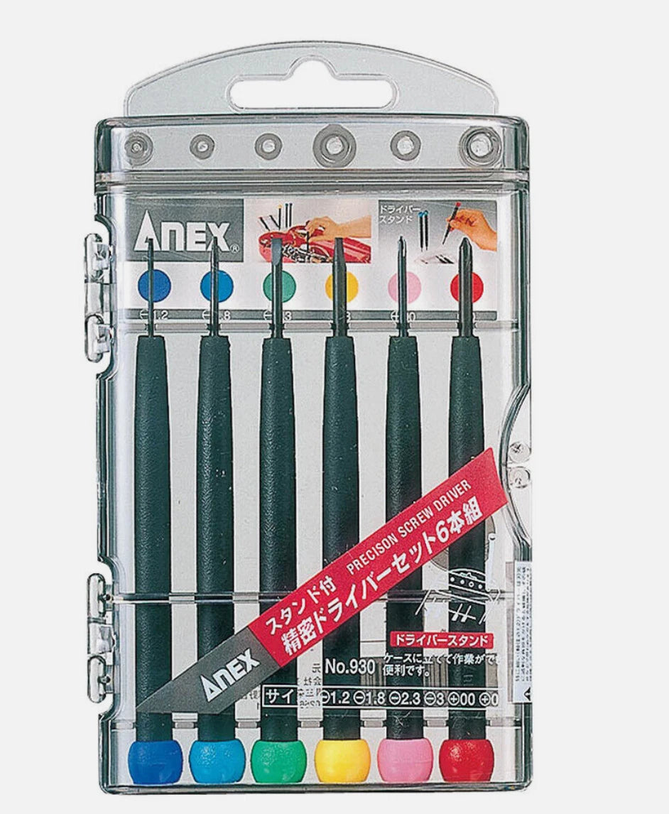 JIS Precision Screwdrivers for JAPANESE Cameras & Lenses Repair ANEX