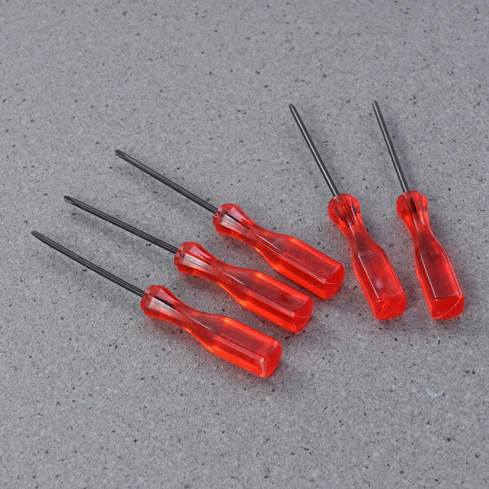5PCS Triwing Trigram Y-Tip Screwdrivers Screw Drivers for /DS /DS Lite /GBA Red