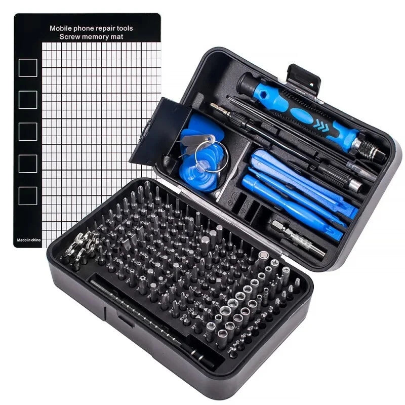 170 In1 Magnetic Screwdriver Bits Set Torx Phillips Screw Kit Electrical Wrench