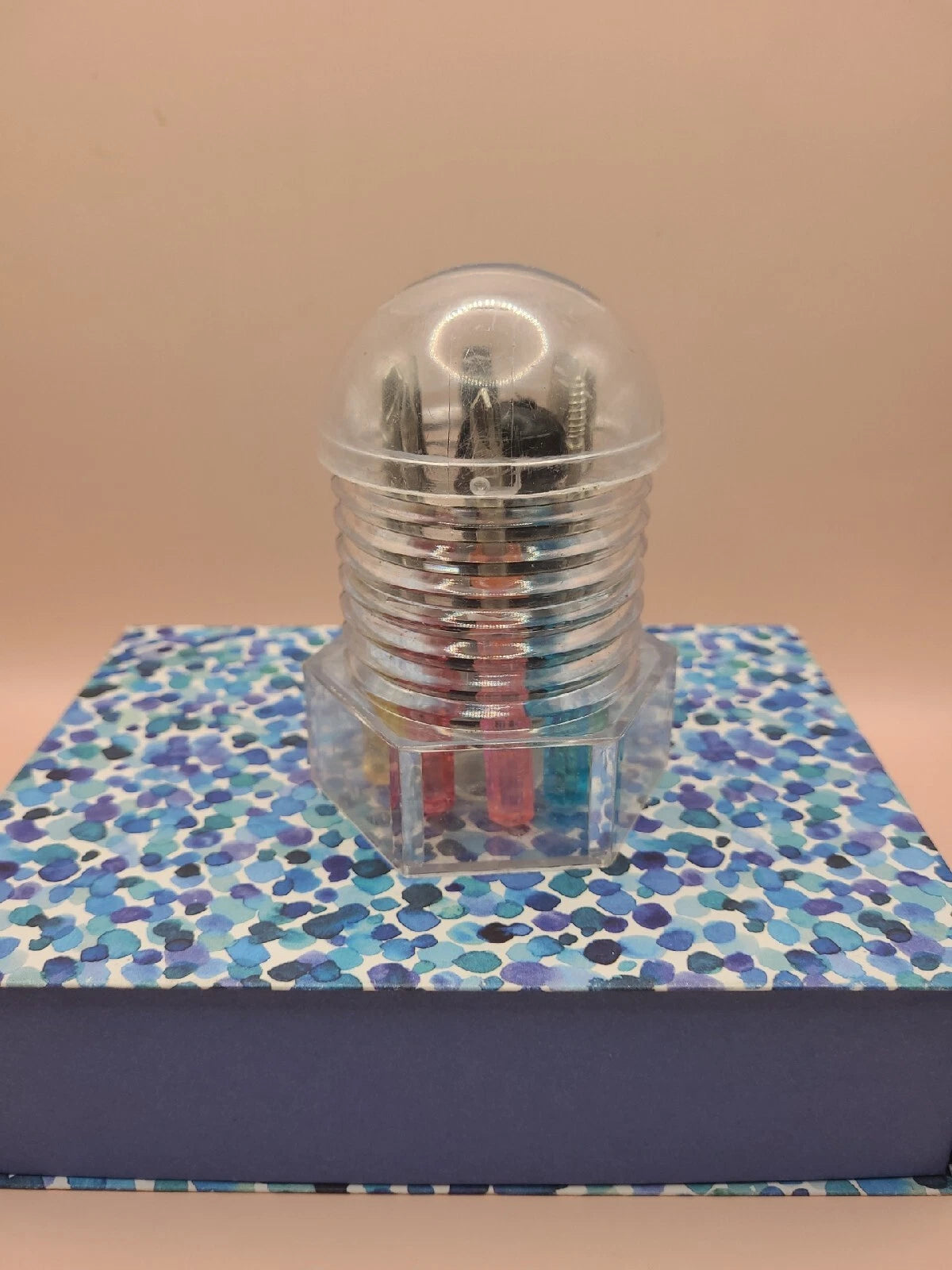 Plastic 8 Piece Screwdriver Set With Case, Used, Good Condition