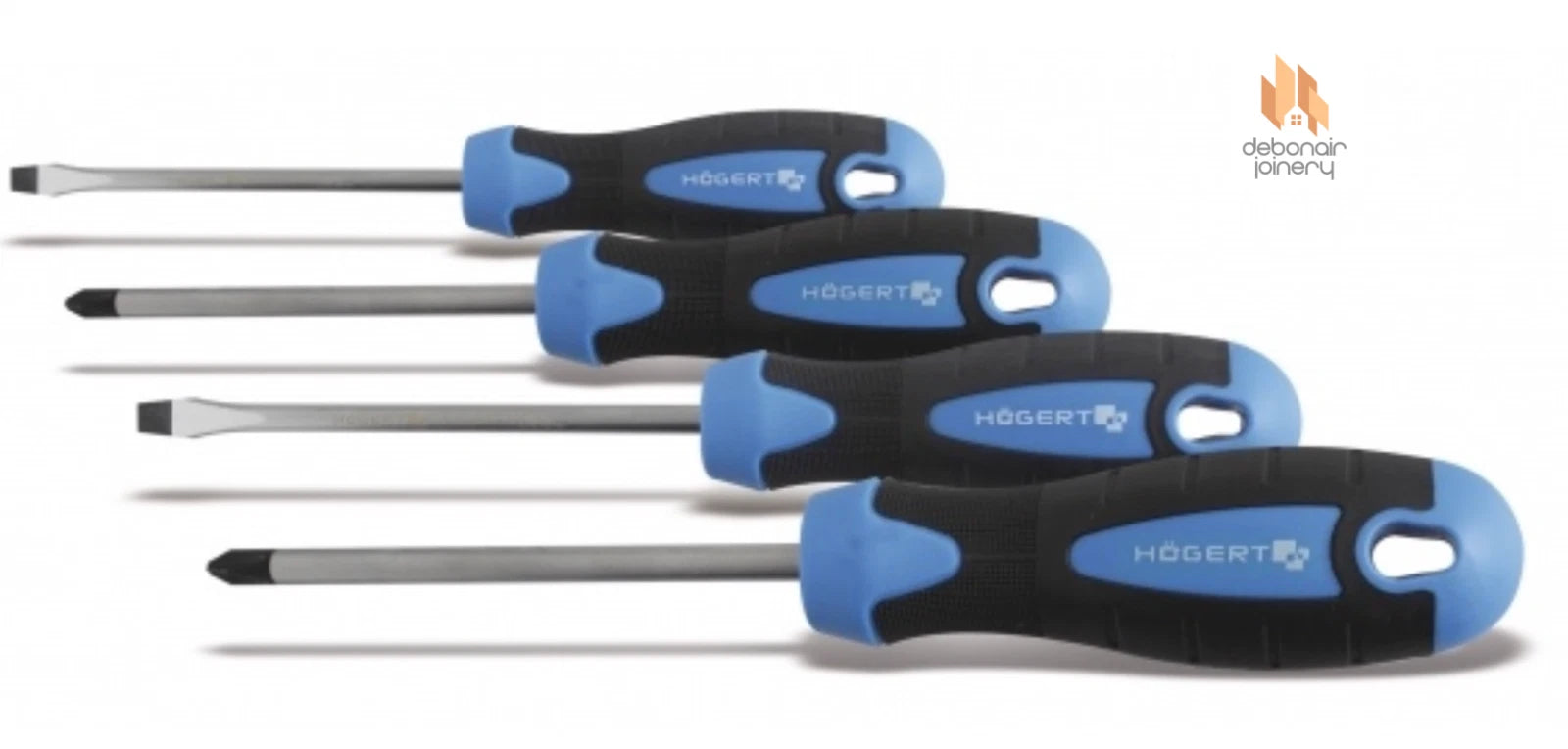 Screwdriver Hogert 4 Piece Screwdriver Set