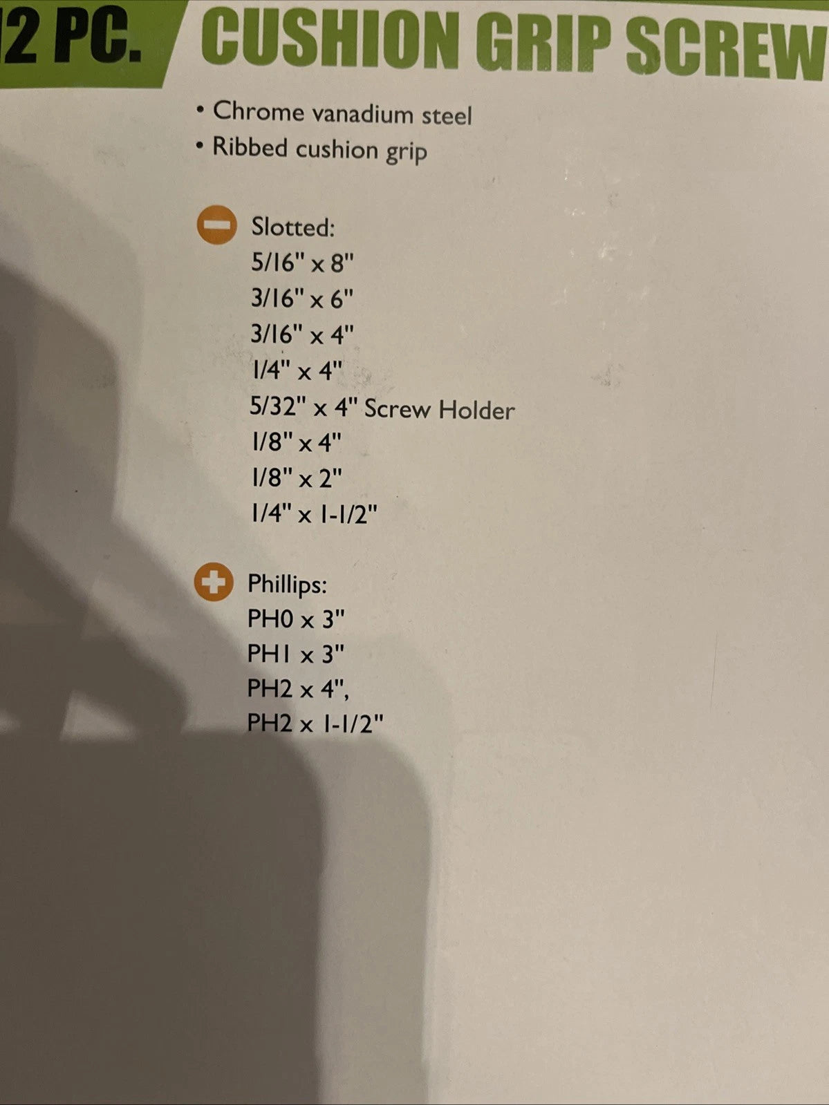 Pittsburgh 12 Piece Cushion Grip Screwdriver Set