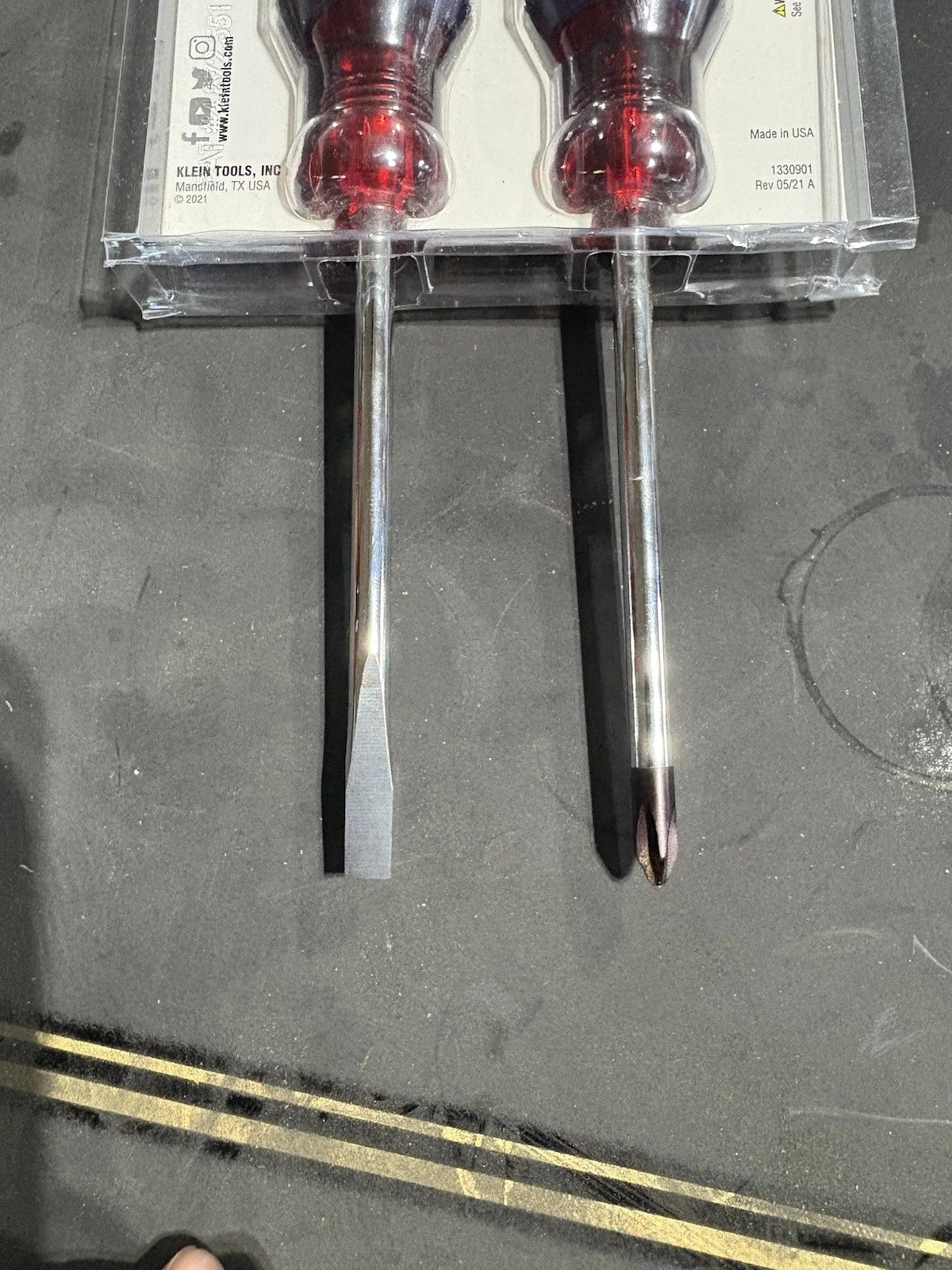 Klein 85442RWB American Legacy 2-Piece Screwdriver Set