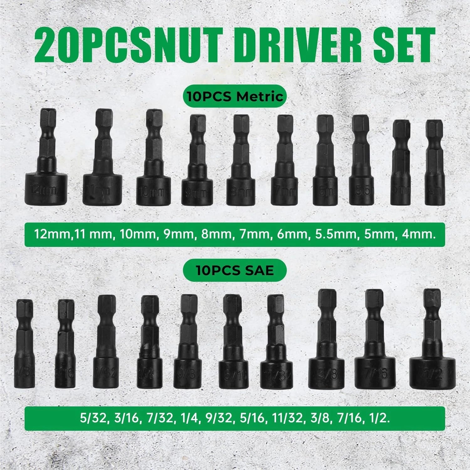 107-Piece Magnetic Screwdrivers Set with Case, Screw Driver Set, Includs Slotted