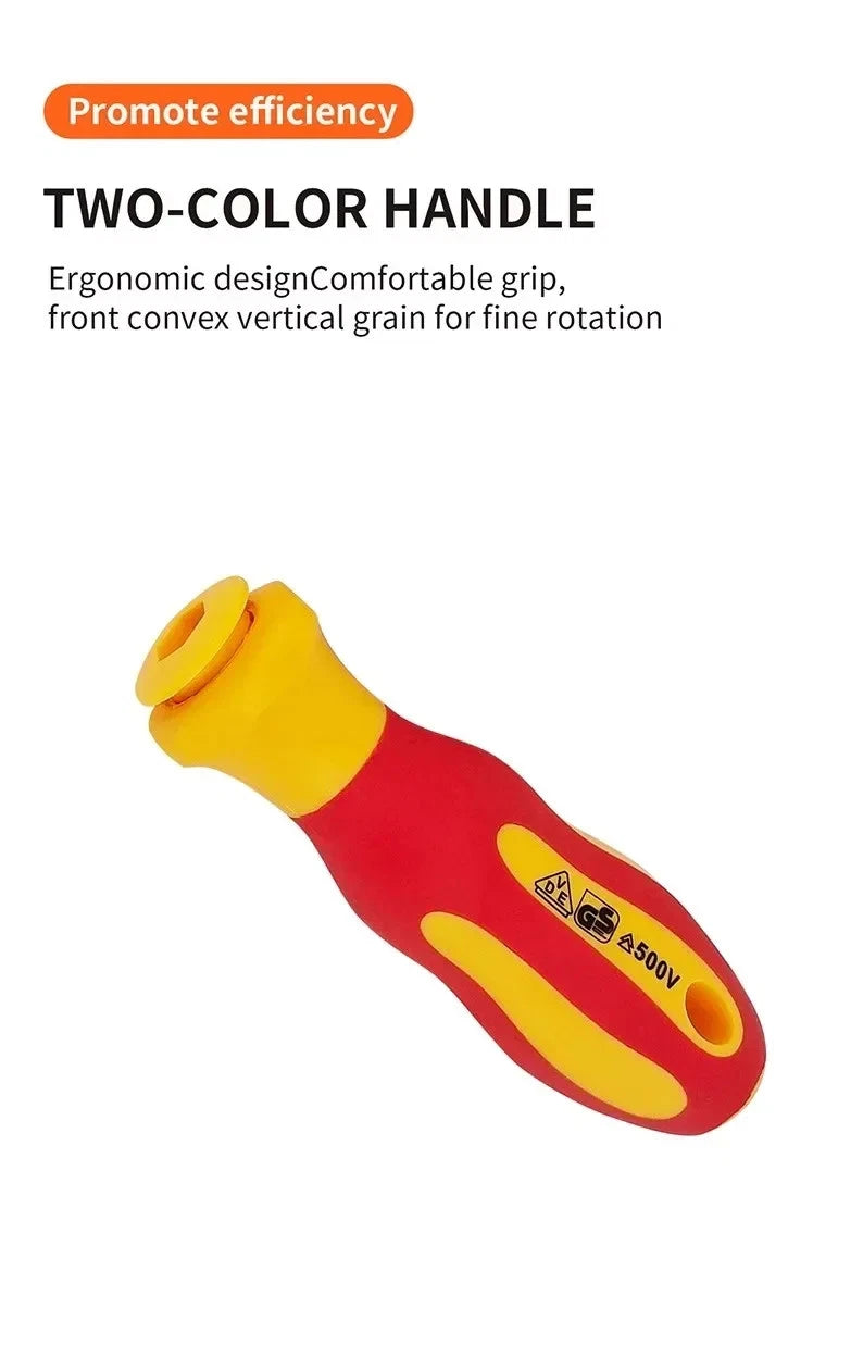 Electrician Insulated Magnetic Screwdriver Set Phillips Torx Screw Driver Bits