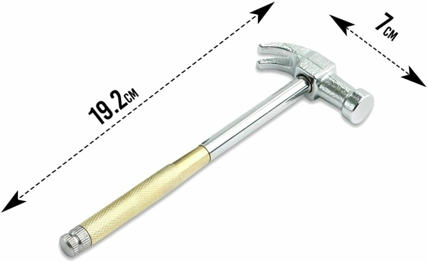 6 in 1 Hammer Screwdriver Tool Set 2 Phillip 2 Flat 1 Hammer With Nail Puller