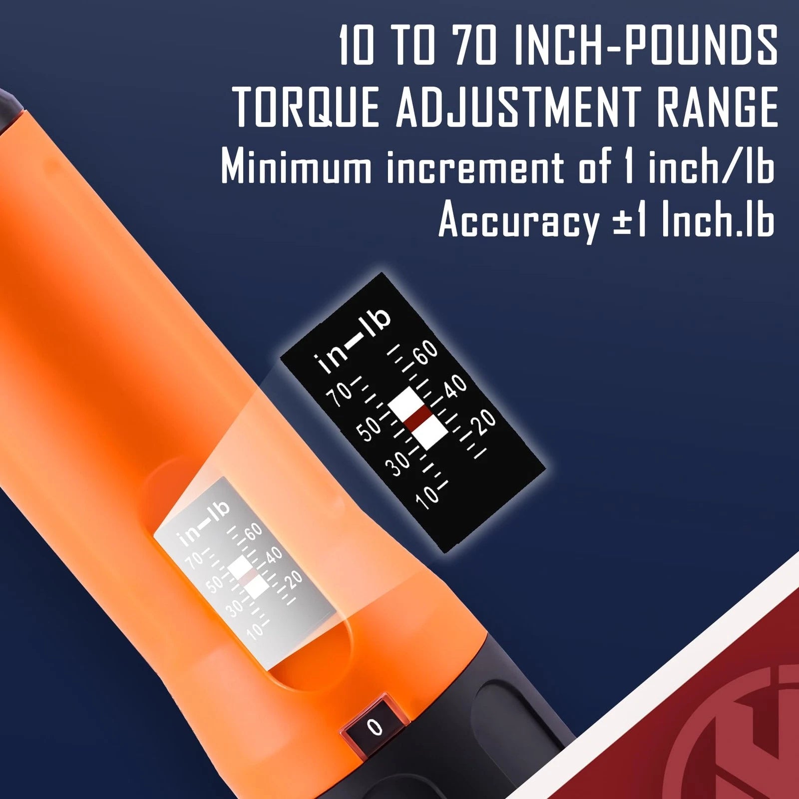 Torque Screwdriver Wrench Driver Set 10-70 Inch Pounds lbs for Maintenance with