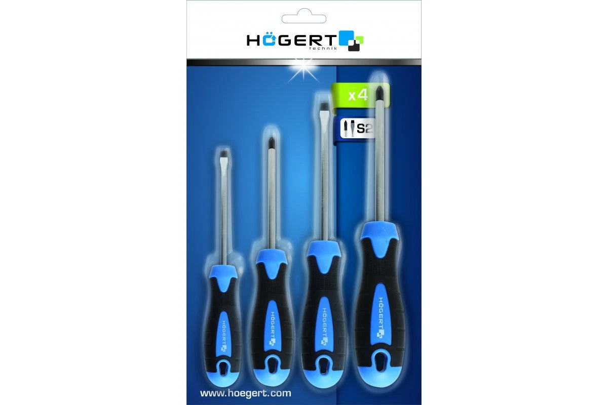 Screwdriver Hogert 4 Piece Screwdriver Set