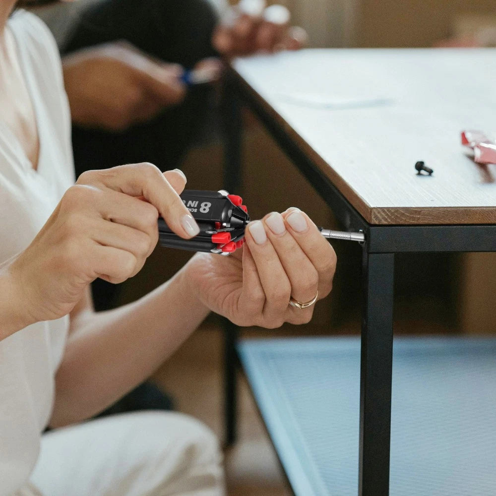 2Pcs Screwdirver Stubby Screwdriver Set Magnetic Screwdriver Set