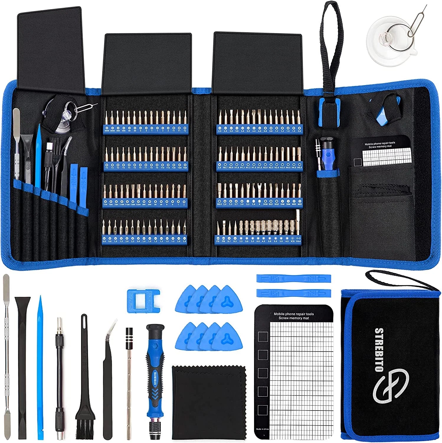 Screwdriver Sets 142-Piece Electronics Precision Screwdriver with 120 Bits Ma...