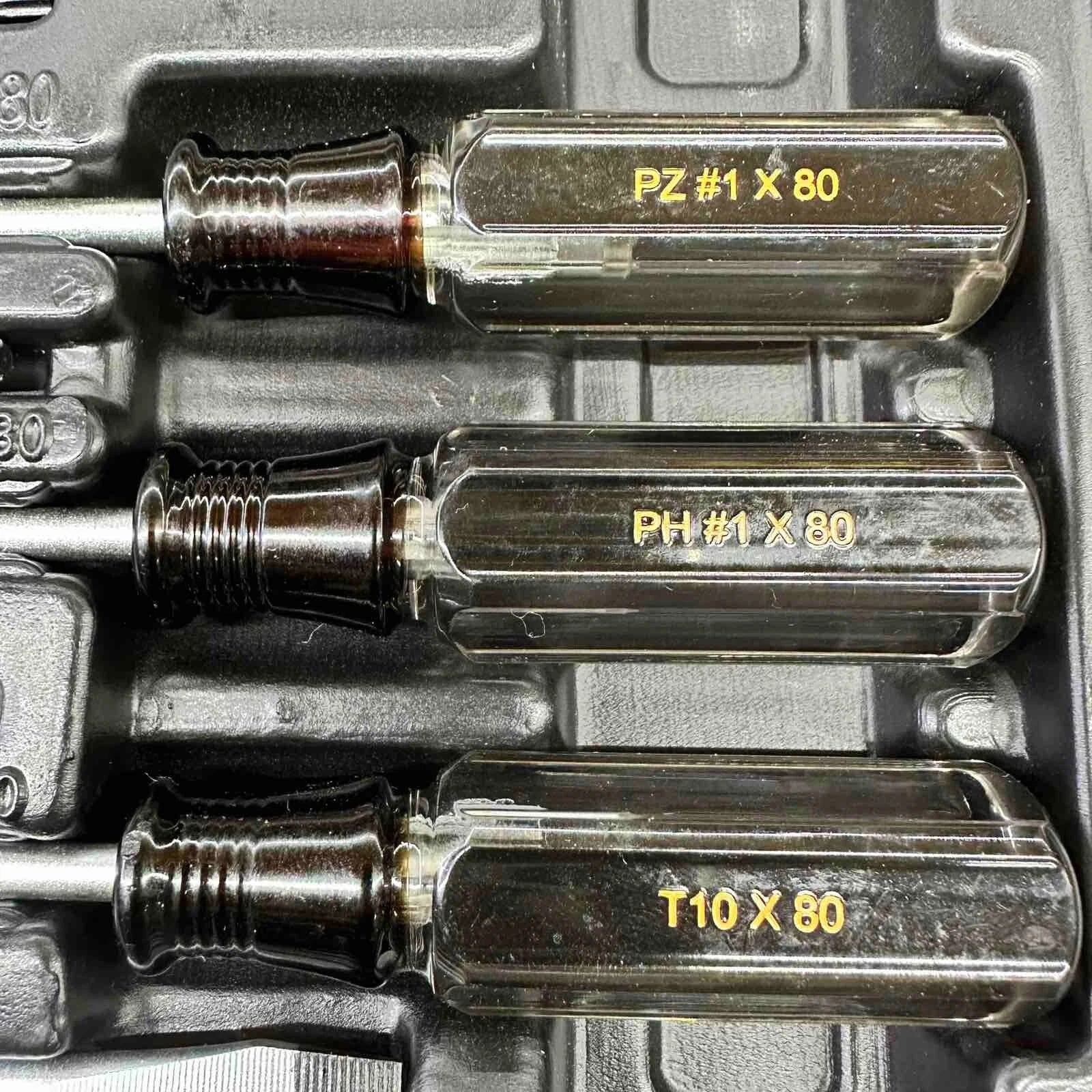 Brand New Magnetic 12 Pieces Tacklife HHS7B Screwdriver Set with Case