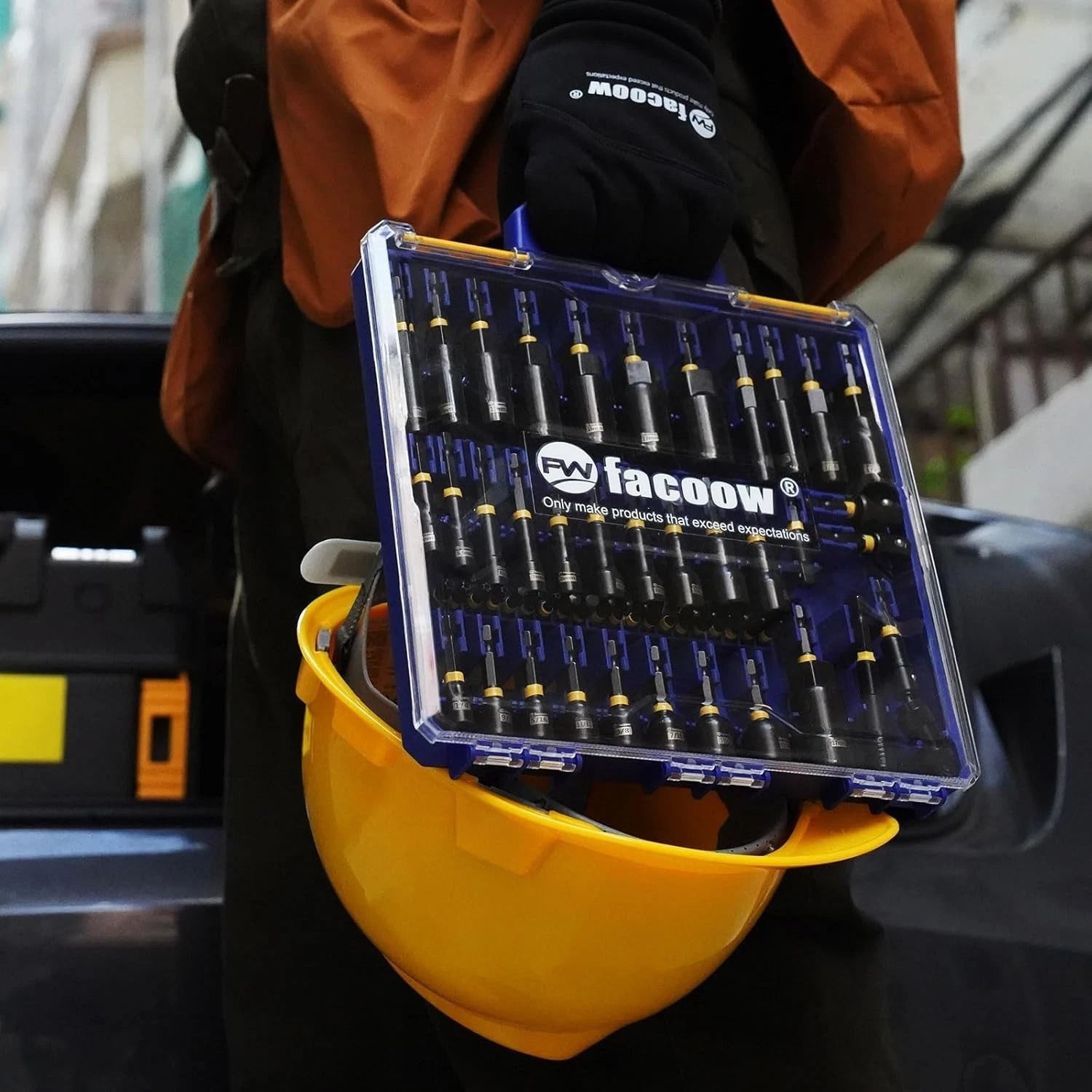 55PCS Magnetic Nut Driver Set for Impact Drill, S2 Steel, 1/4" Quick Change