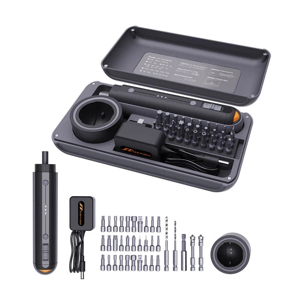 38-in-1 Multi-Function 4N.m Torque 3.6V Electric Screwdriver Set 220RPM E0
