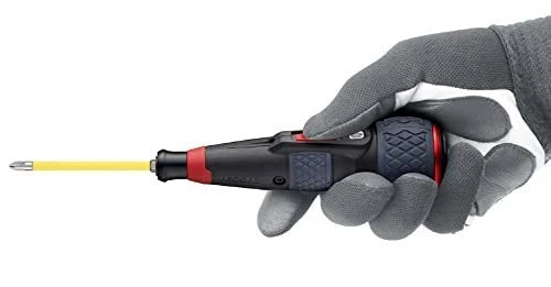 VESSEL Electric Ball Grip Screwdriver Plus 3-Stage with 1 Bit 220USB-P1