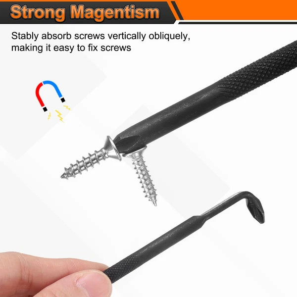 5pcs Offset Screwdriver Set Phillips Slotted Right Angle Z/L Type Screw Driver