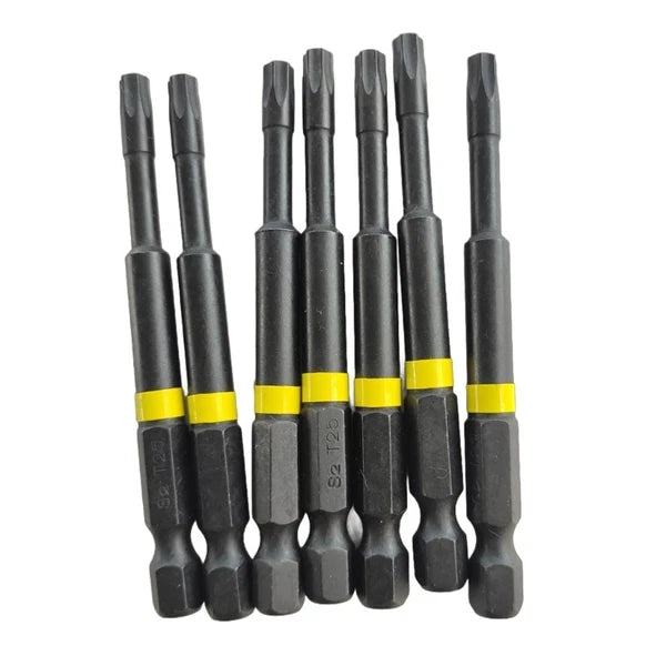 Driver Bit Tool Set 10Pcs High Adhesion for Secure Screwing Screwdriver