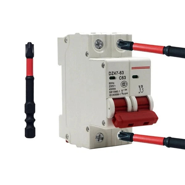 5-10pcs FPH2 Impact Screwdriver Bit Set-S2 Steel 65mm &110mm Slotted Heads US