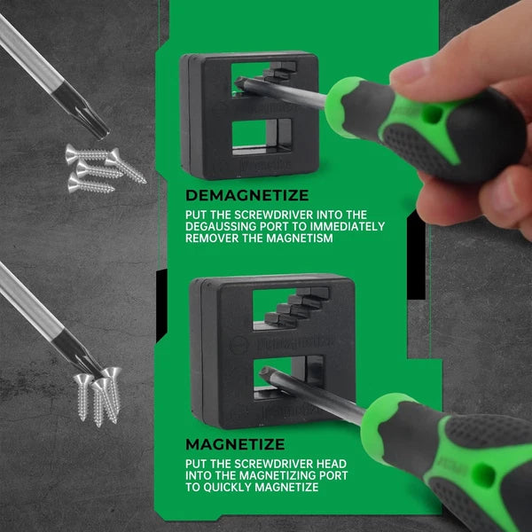 107-Piece Magnetic Screwdrivers Set with Case, Screw Driver Set, Includs Slotted