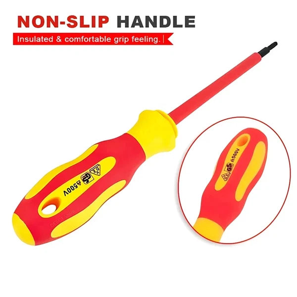 Electrician Insulated Magnetic Screwdriver Set Phillips Torx Screw Driver Bits
