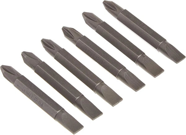 6-Pack Screwdriver Bits: Enhanced Torque & Durability for Professionals