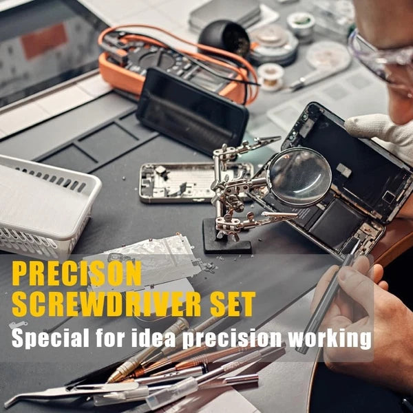 Precision Screwdriver Set, 27 in 1 Small Screwdriver Set Magnetic, Mini S2 Steel