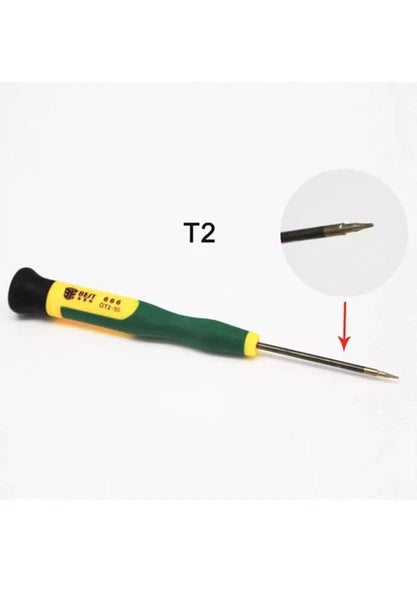 12PCS Screwdriver Tool Set With Torx T2 T3 T4 T5 T6 T8, Pentalobe 0.8 1.2 P5 P2