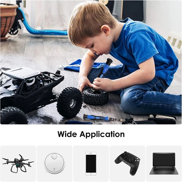 Screwdriver Sets 142-Piece Electronics Precision Screwdriver with 120 Bits Ma...