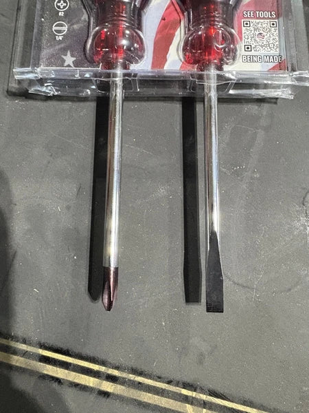 Klein 85442RWB American Legacy 2-Piece Screwdriver Set