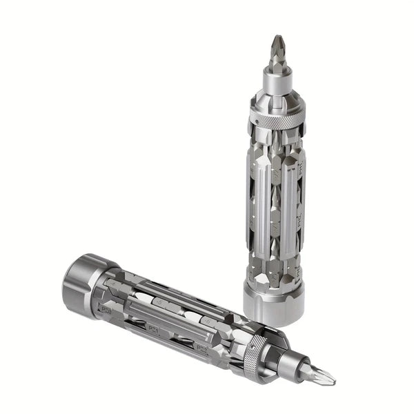 MultiFunction Screwdriver Set with Magnetic Torx Phillips Hex Drill Bit Portable