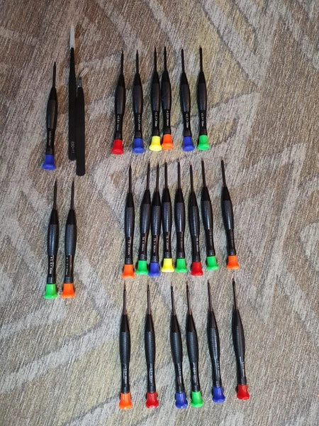 Precision Screwdriver Set, 25Pcs Small Screwdrivers Set Magnetic W/ Torx Flat