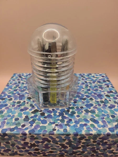 Plastic 8 Piece Screwdriver Set With Case, Used, Good Condition