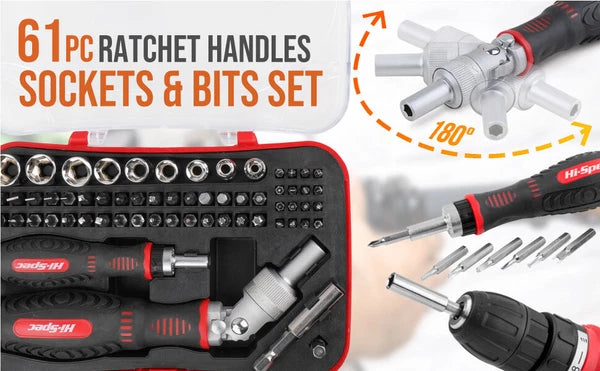 Hi-Spec Quality Screwdriver Bit Set Magnetic Holder Hex Screwdriver Set Tool