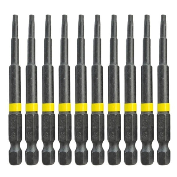 Driver Bit Tool Set 10Pcs High Adhesion for Secure Screwing Screwdriver