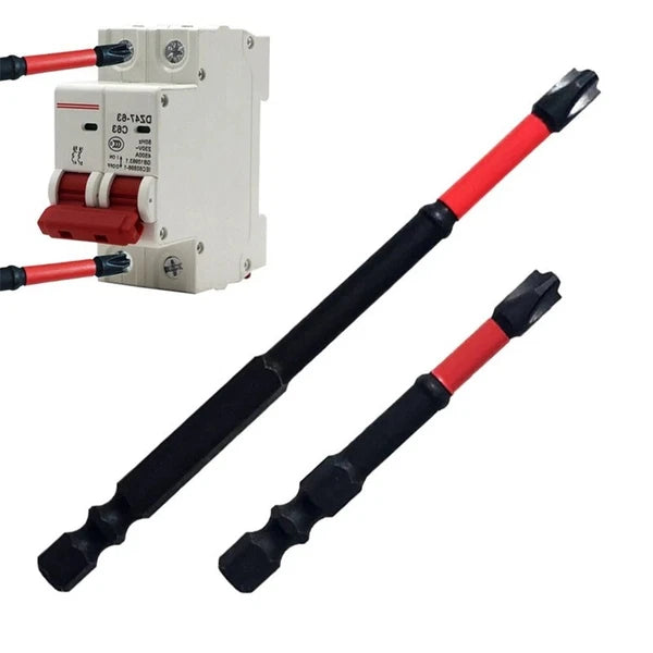 5-10pcs FPH2 Impact Screwdriver Bit Set-S2 Steel 65mm &110mm Slotted Heads US