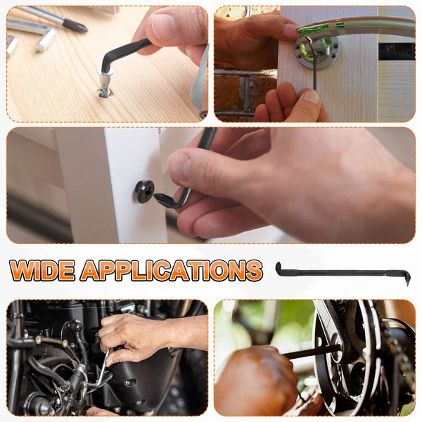 5pcs Offset Screwdriver Set Phillips Slotted Right Angle Z/L Type Screw Driver