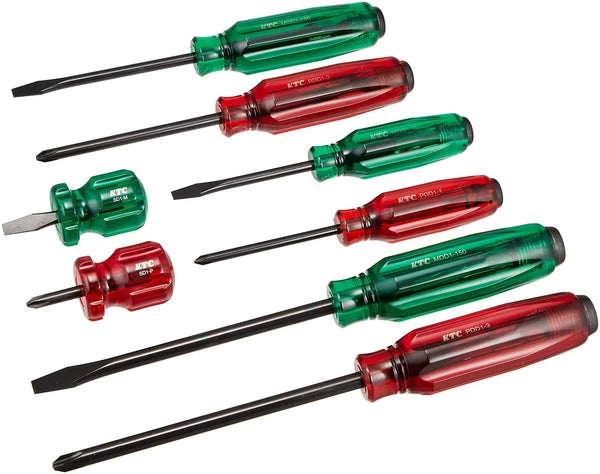 KTC PMD18 Plastic Handle Penetrating Type Screwdriver Set From Japan