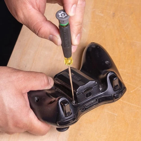 8-Piece Mini Precision Screwdriver Set with Cushion-Grip Handles for Electronics