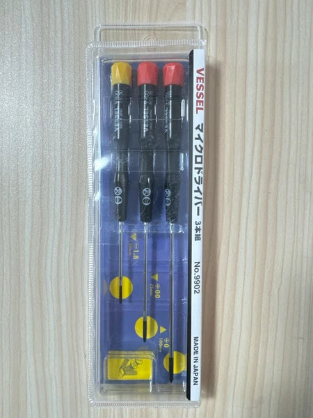 VESSEL 125610 9902 Precision Screwdriver Set NO.9902 New