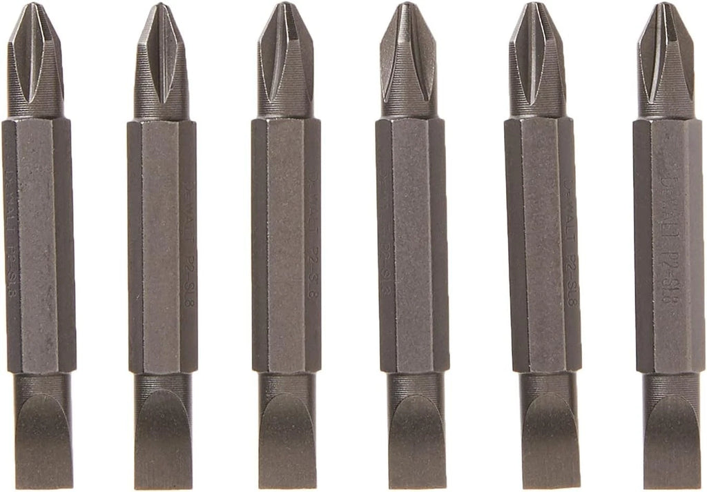 6-Pack Screwdriver Bits: Enhanced Torque & Durability for Professionals