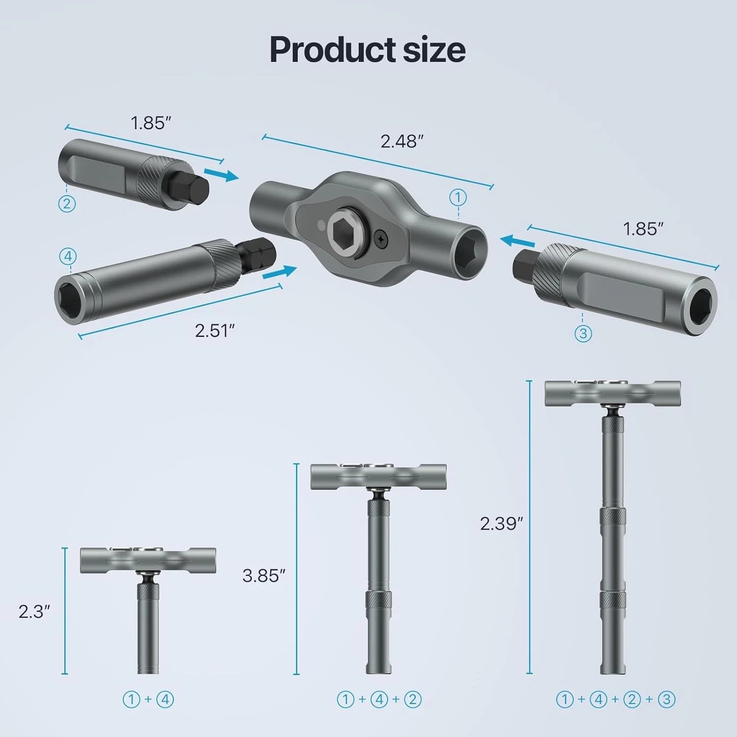 24 in 1 Magnetic Screwdriver Set, DIY Ratchet Mini Set,...