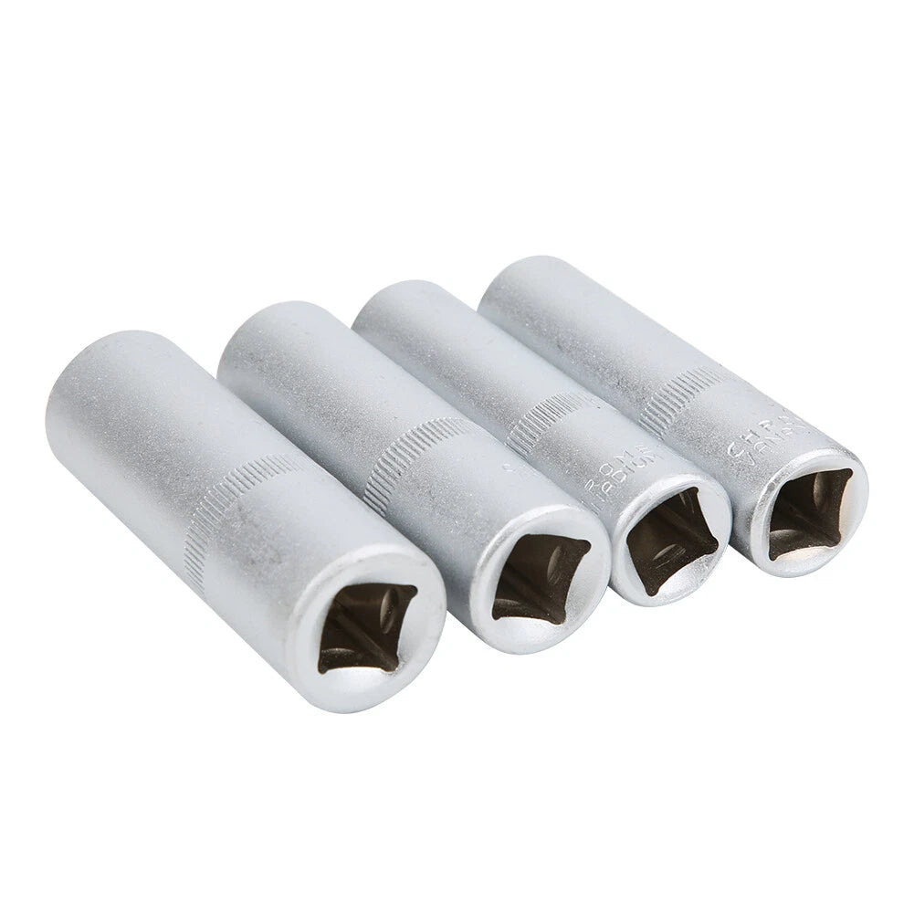 Socket Set 94 Pcs Ratchet Spanner Wrench 1/2" 1/4" Screwdriver Bits Tool Kit USA