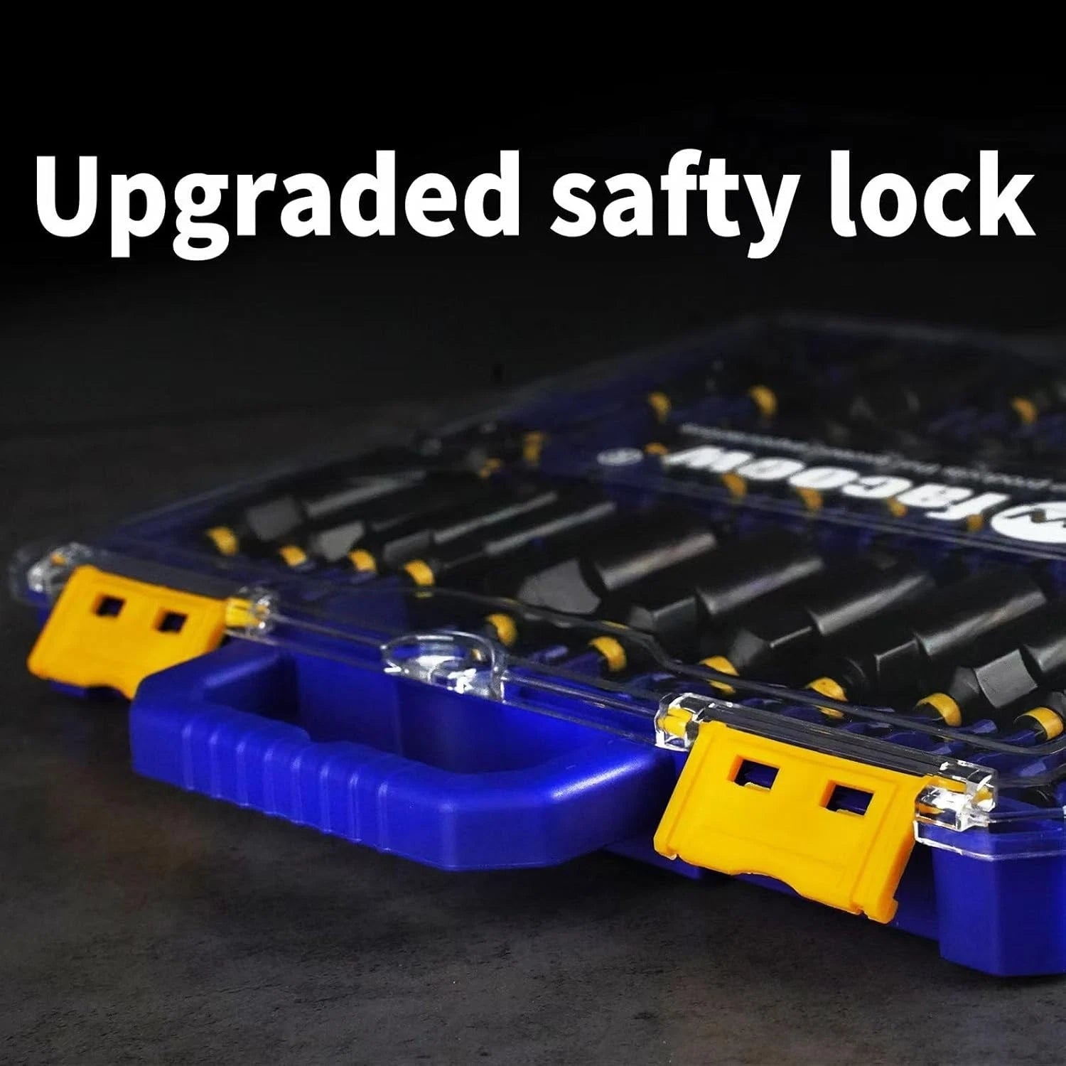 55PCS Magnetic Nut Driver Set for Impact Drill, S2 Steel, 1/4" Quick Change